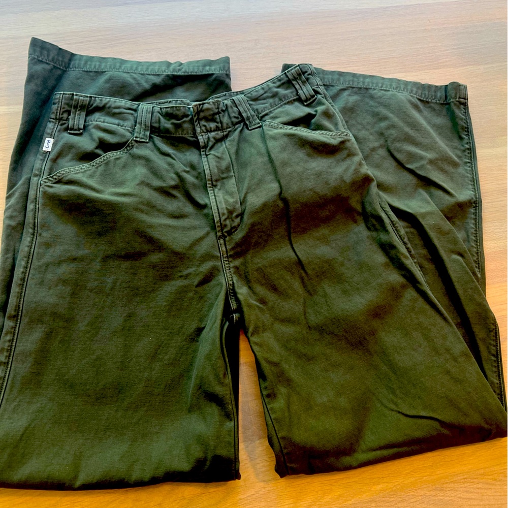 Citizens of humanity Paloma utility Dark Green Pants 27